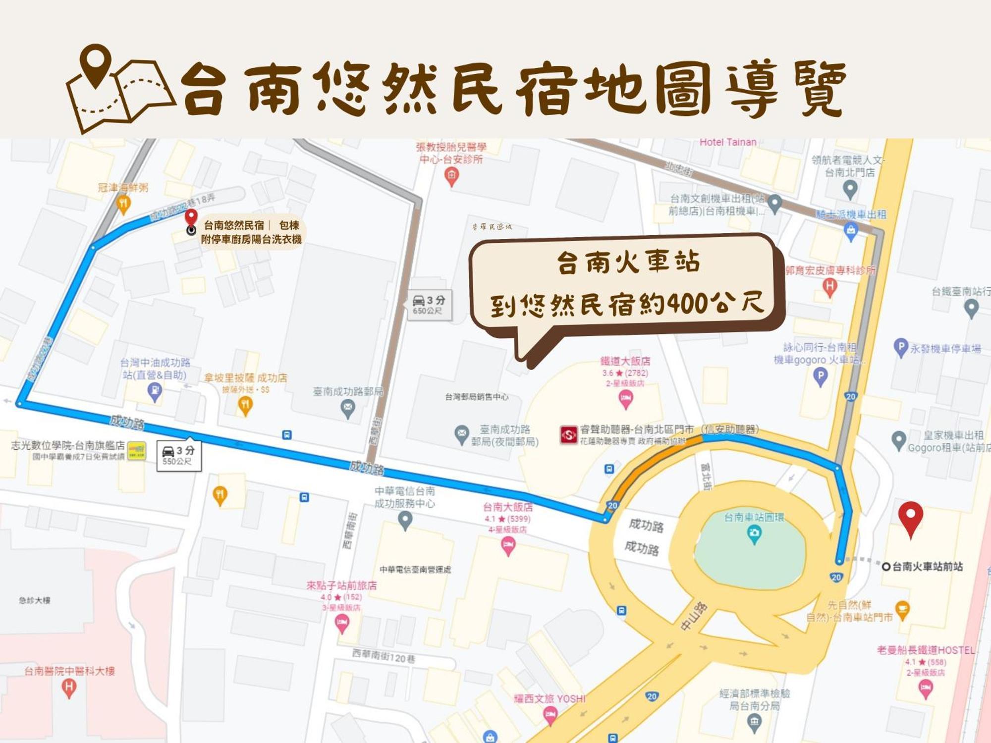 台南悠然民宿unabnb Bagian luar foto
